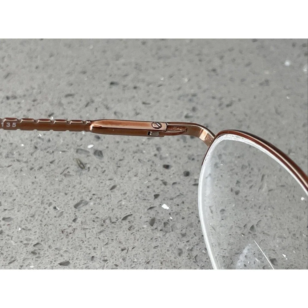 Sferoflex 2506 267 Eyeglasses Frames ONLY Half Rim  53-18-135 Italy bronze